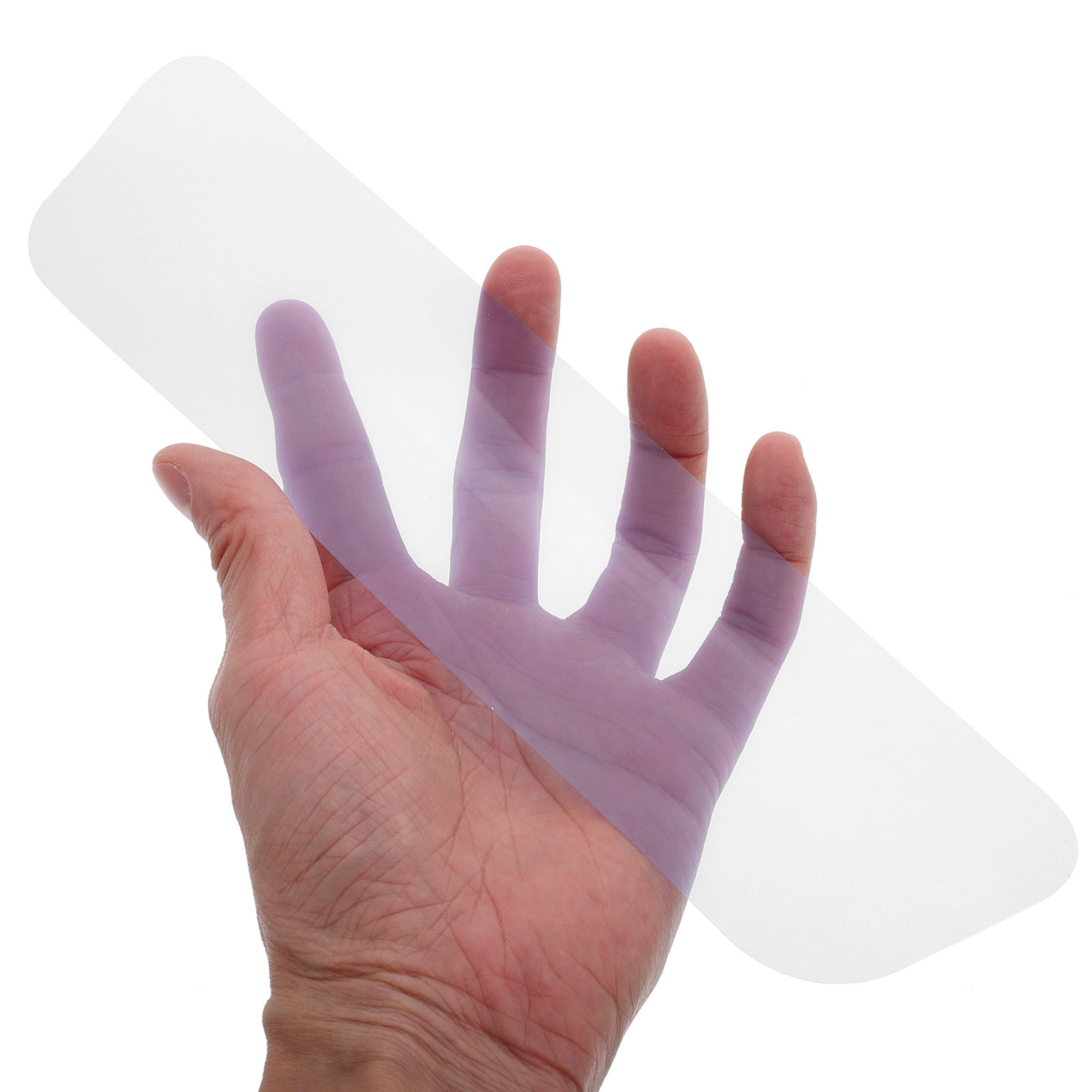 Anti Glare Car Rearview Mirror Film - 1セット 車内バックミラー保護フィルム 防曇 防眩 広範囲対応 夜間運転安全
