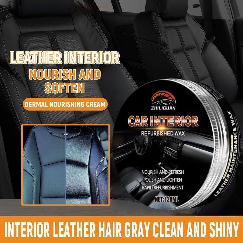Car Care - 車内改修用革栄養ペーストクリーム インテリアコーティング剤 車の清掃・メンテナンス剤 ケアディテーリング