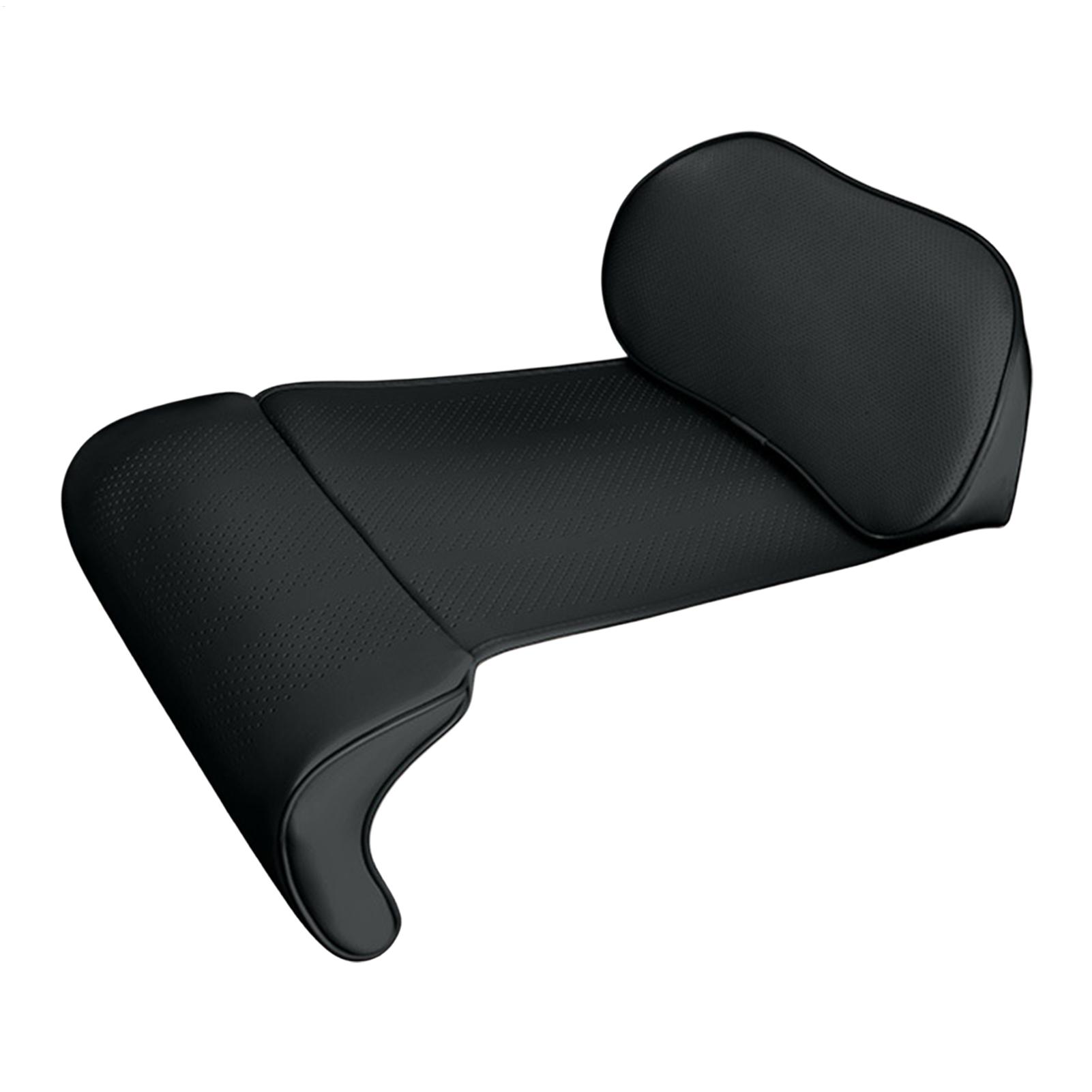 Memory Foam Car Neck Pillow Lumbar Support - 車用シートクッション 人間工学に基づいた快適な緩和効果 ユニバーサルランバーサポート SUV RV セダン
