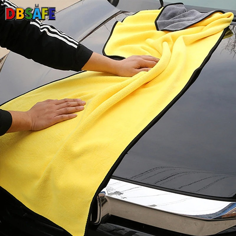 Microfiber Car Drying Towel Super Absorbent - 洗車タオル 高級マイクロファイバータオル ディテーリングクリーニングクロス 洗車乾燥タオル 車吸水性クリーニング用品