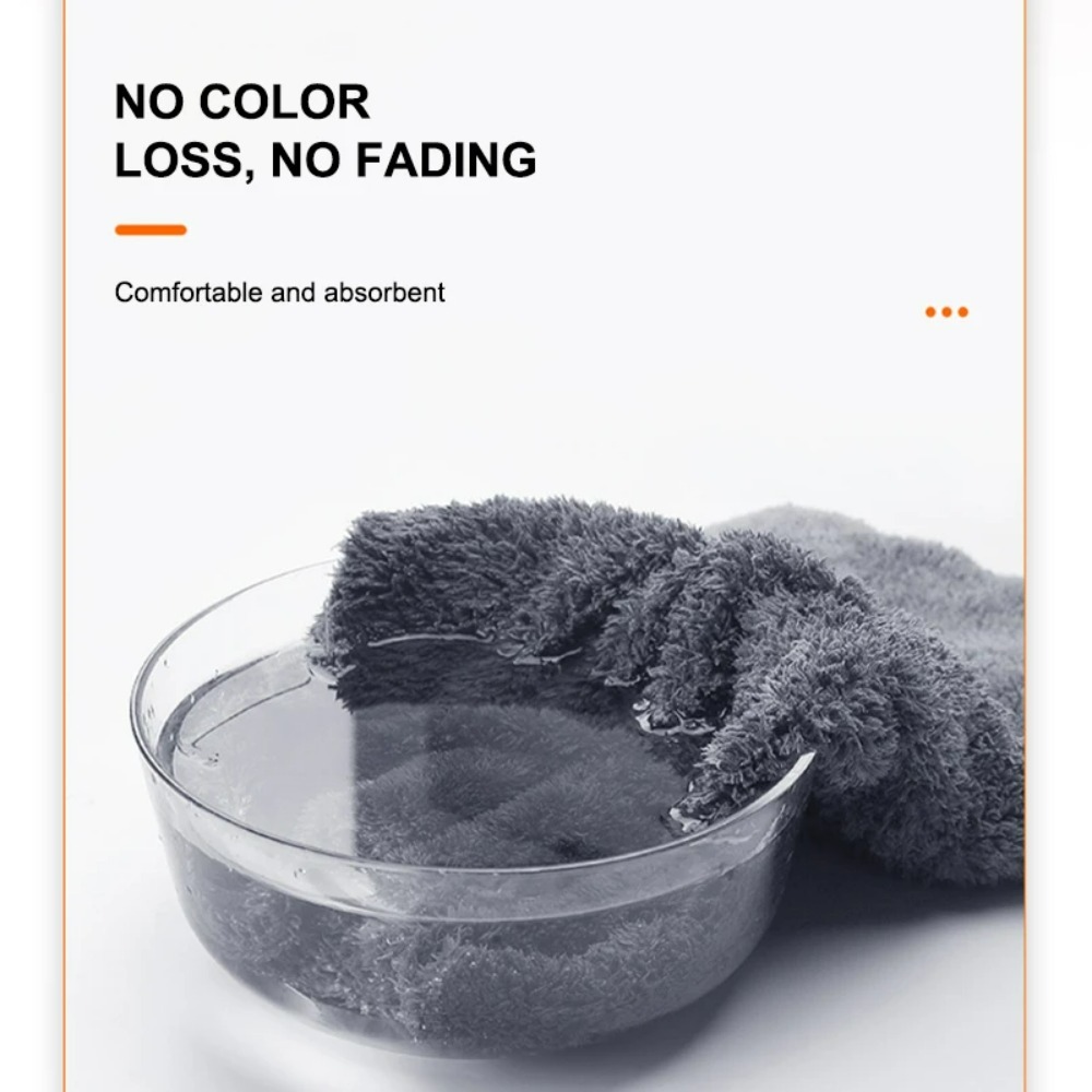 40X100CM洗車タオルコーラルベルベットマイクロファイバ - Microfiber Car Drying Towel Super Absorbent のレビューと価格