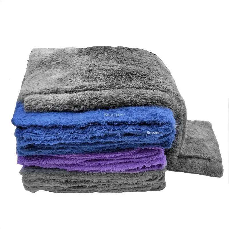 350GSM 40X40CM 洗車マイクロファイバータオル車 - Microfiber Car Drying Towel Super Absorbent のレビューと価格