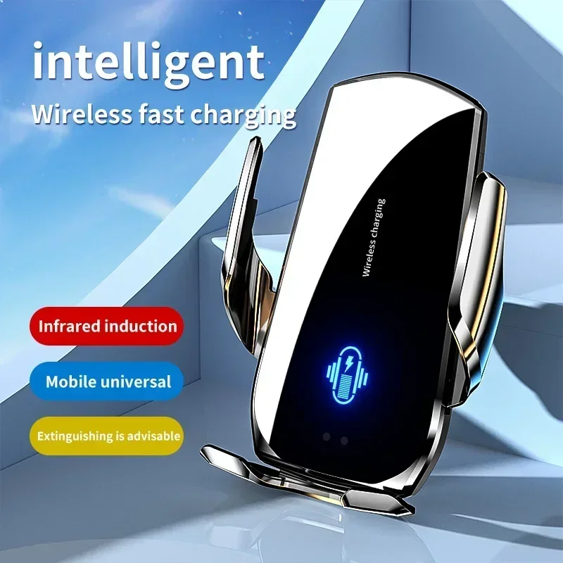 車載エアコン吹き出し口用ワイヤレス充電器 車載スマホホルダー - Wireless Car Charger Mount Fast Charging のレビューと価格