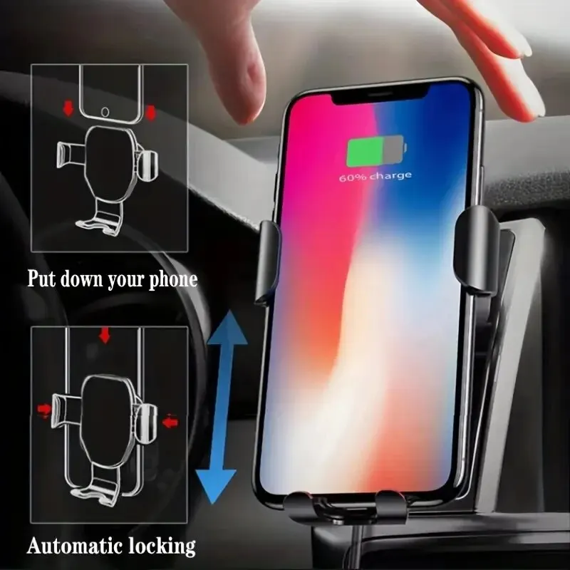 2in1ワイヤレス充電器 30W急速充電 携帯電話車載ホルダ - Wireless Car Charger Mount Fast Charging のレビューと価格