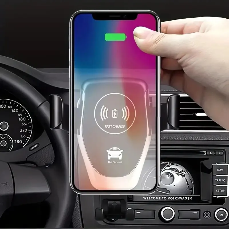 2in1ワイヤレス充電器 30W急速充電 携帯電話車載ホルダ - Wireless Car Charger Mount Fast Charging のレビューと価格