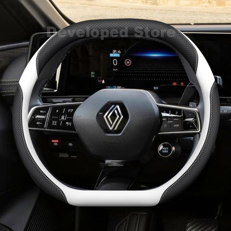車のステアリングホイールカバールノー 5 e テックメガーヌ - Car Steering Wheel Cover Anti Slip Breathable のレビューと価格