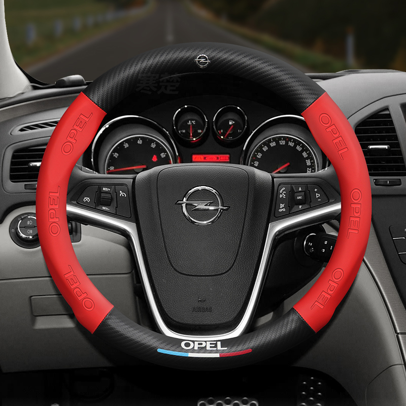 オペル OPCline ASTRA CORSA INSIGN - Car Steering Wheel Cover Anti Slip Breathable のレビューと価格