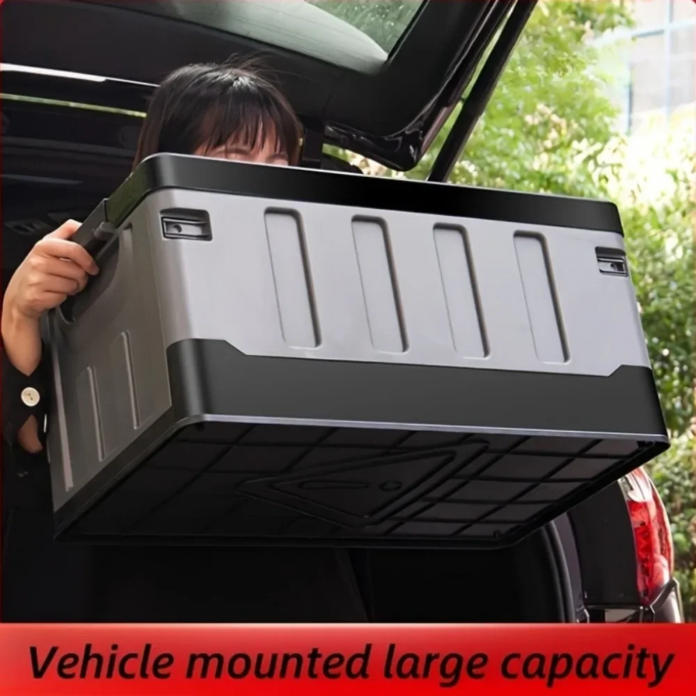 キャンプ用大型防水収納ボックス - 折りたたみ式アウトドアコ - Car Trunk Organizer Foldable Storage Box のレビューと価格