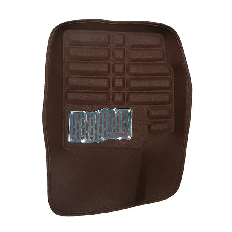 5 個プレミアム簡単クリーン防水自動フットパッドユニバーサル - Car Floor Mats Universal Waterproof Leather のレビューと価格