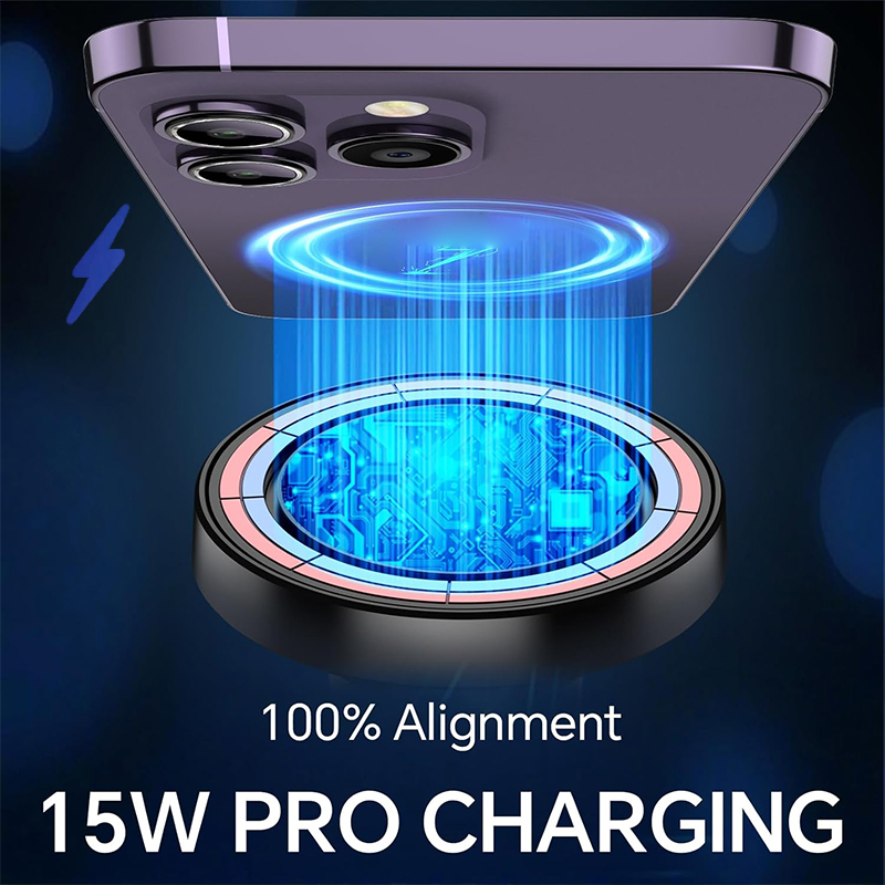 UYUXIO 15W急速充電 磁気ワイヤレス車載充電器 iP - Wireless Car Charger Mount Fast Charging のレビューと価格