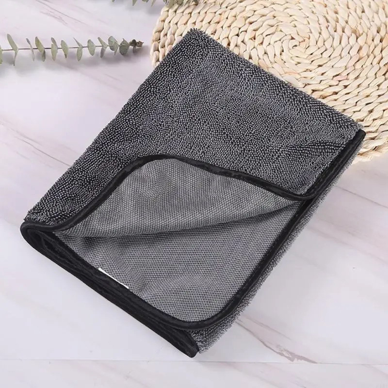 洗車タオルプレミアムカーケア洗車タオル超吸収性乾燥布マイクロ - Microfiber Car Drying Towel Super Absorbent のレビューと価格