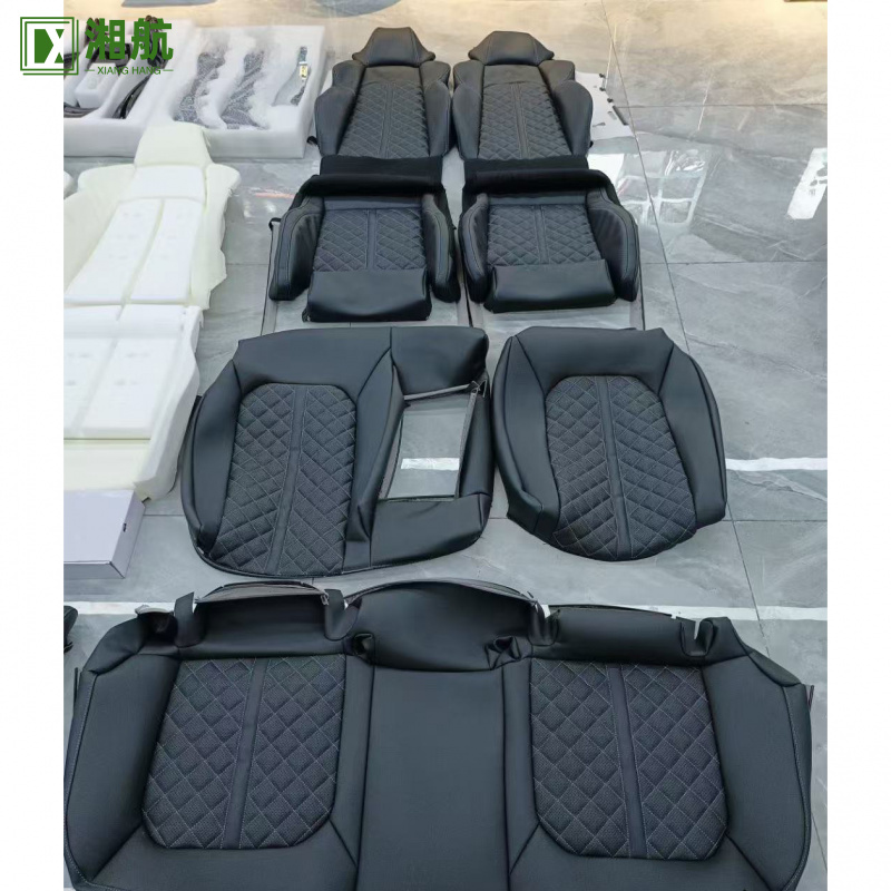 アウディに適した高級デザインPUレザーカーシートカバー、フル - Leather Car Seat Covers Full Set Universal のレビューと価格