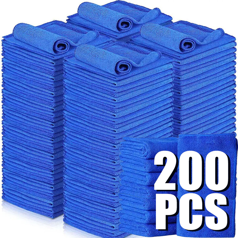 10/200 個マイクロファイバー車のクリーニングタオル超吸 - Microfiber Car Drying Towel Super Absorbent のレビューと価格