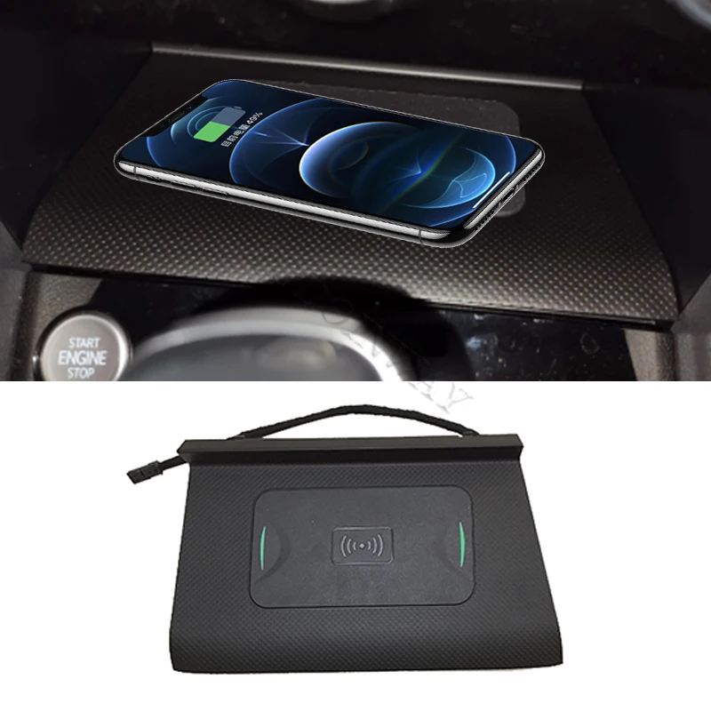 車のワイヤレス充電器フォルクスワーゲンティグアン MK2 オ - Wireless Car Charger Mount Fast Charging のレビューと価格