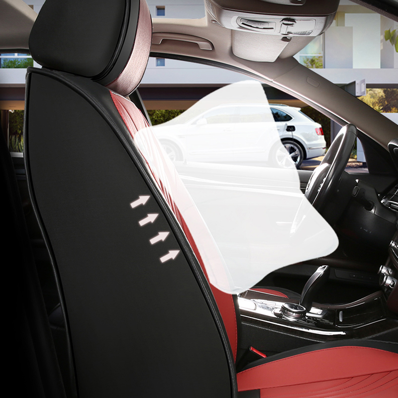 大天使の車のシートカバー,高品質のユニバーサルセット,革の車 - Leather Car Seat Covers Full Set Universal のレビューと価格