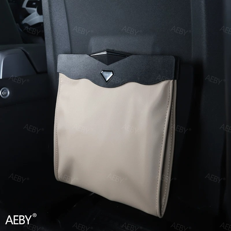 新型ランドローバーディフェンダー90/110/130用 車用 - Waterproof Car Trash Can With Lid のレビューと価格