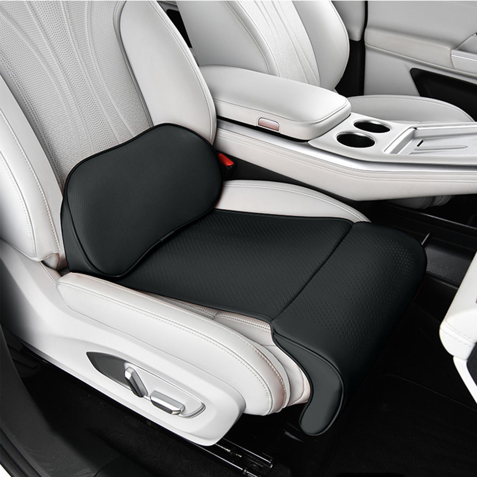車用シートクッション 人間工学に基づいた快適な緩和効果 ユニ - Memory Foam Car Neck Pillow Lumbar Support のレビューと価格