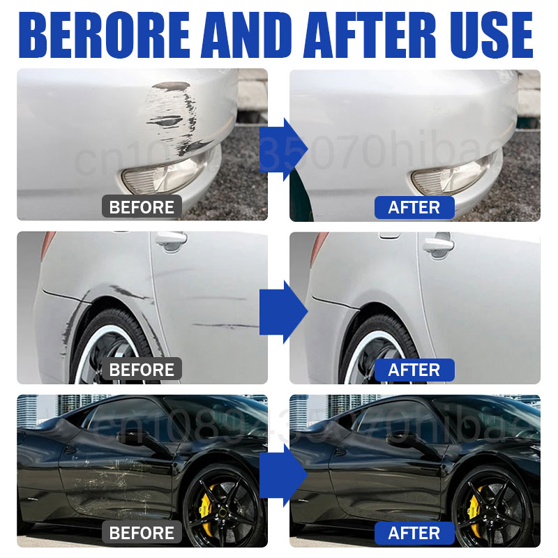 車の傷消し剤 ペイントケアツール 自動車のスクラッチリムーバ - Car Scratch Repair Polishing Wax Paste のレビューと価格
