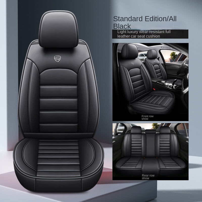 低価格で伸縮性のある3D 360度フルサラウンド耐摩耗性レザ - Leather Car Seat Covers Full Set Universal のレビューと価格