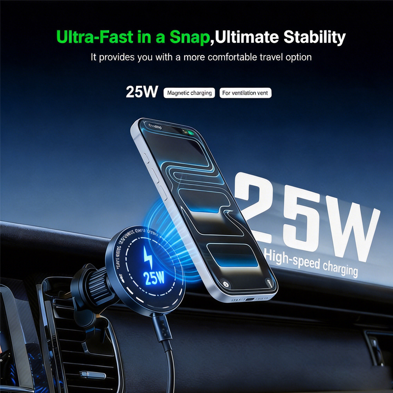 UYUXIO家電 マグネット式エアコン吹き出し口用ワイヤレス - Magnetic Phone Holder For Car Vent のレビューと価格