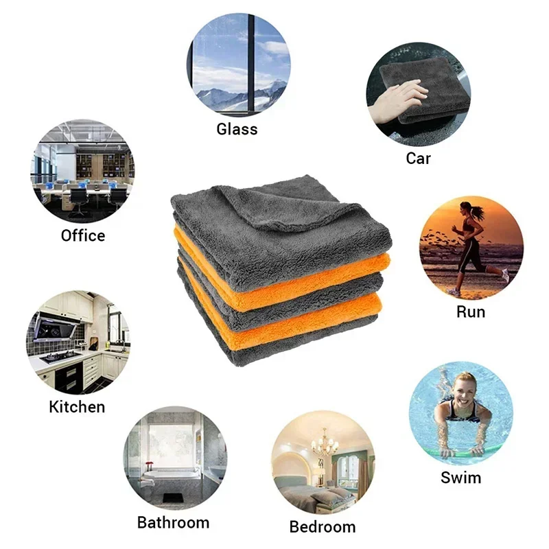 1-3 個洗車マイクロファイバーツイストタオル超吸収性速乾タ - Microfiber Car Drying Towel Super Absorbent のレビューと価格