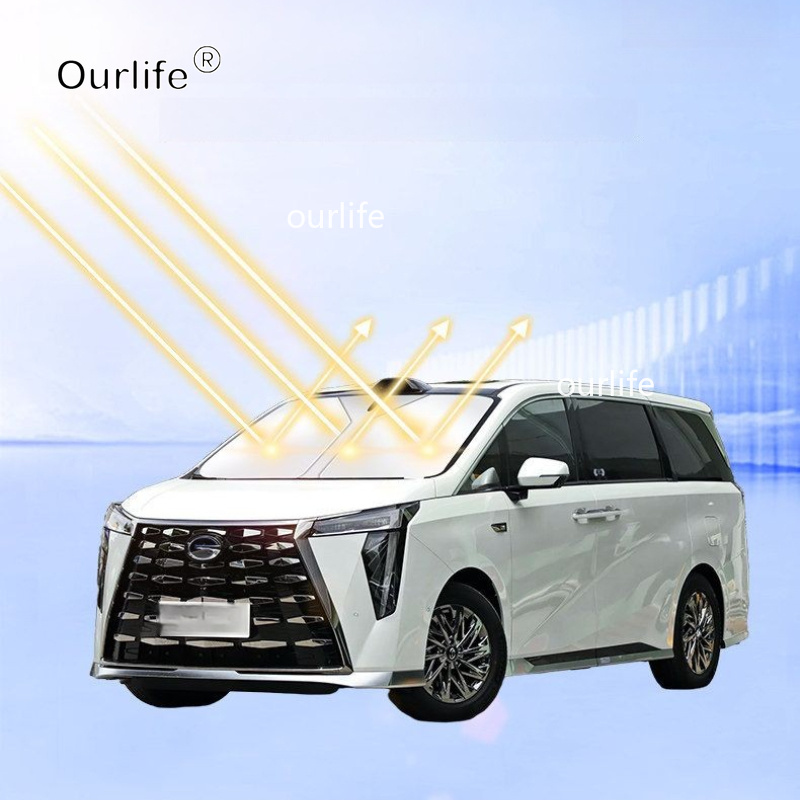 GAC Trumpchi M8 2026 2025用 車用フ - Car Sunshade Windshield Umbrella Foldable のレビューと価格