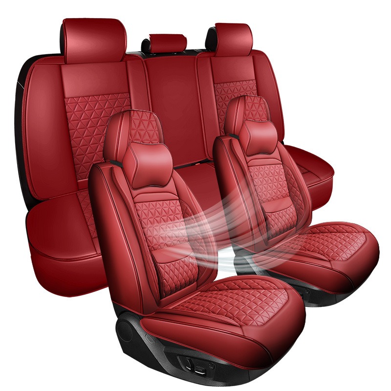 カーシートカバー フルセット、ほとんどの車種、SUV、ピック - Leather Car Seat Covers Full Set Universal のレビューと価格
