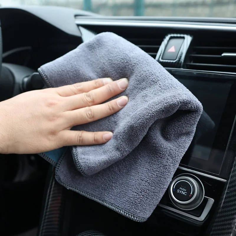 マイクロファイバークリーニングタオル 超吸水性 厚手 ソフト - Microfiber Car Drying Towel Super Absorbent のレビューと価格