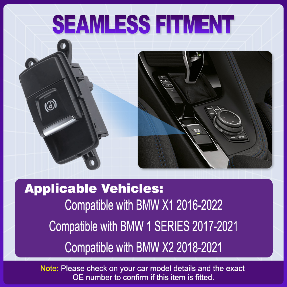 車電子ハンドブレーキパーキングコントロールスイッチ BMW  - Car Electronics のレビューと価格